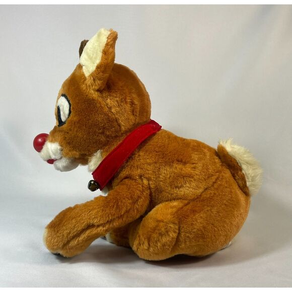 Gemmy Vintage Rudolph Christmas 1The Red Nosed Reindeer Animated Singing 1998 - Picture 5 of 7